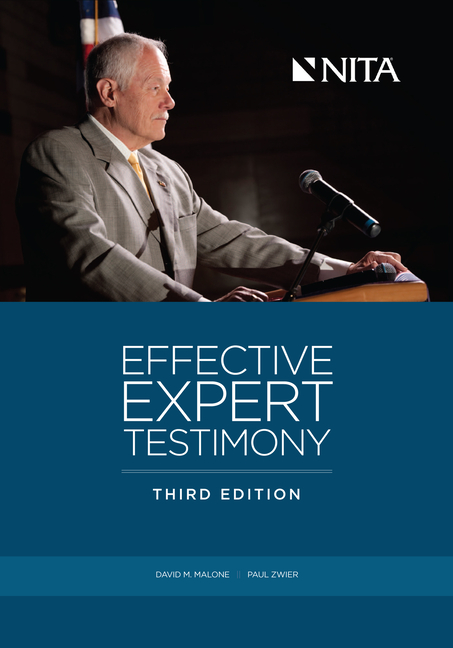 Cover of Effective Expert Testimony (Third Edition, New)