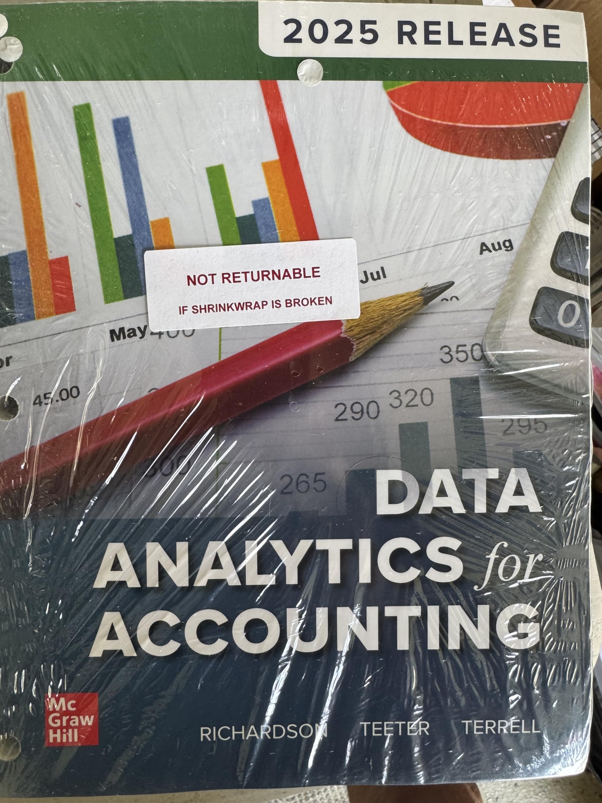 Cover of Data Analytics for Accounting 2025 Release