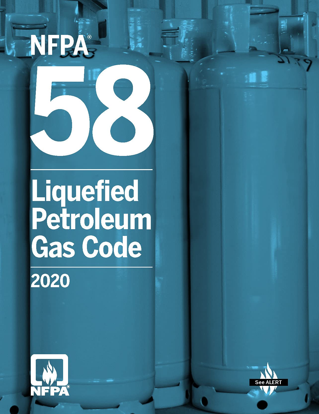 Cover of NFPA 58, Liquefied Petroleum Gas Code, 2020