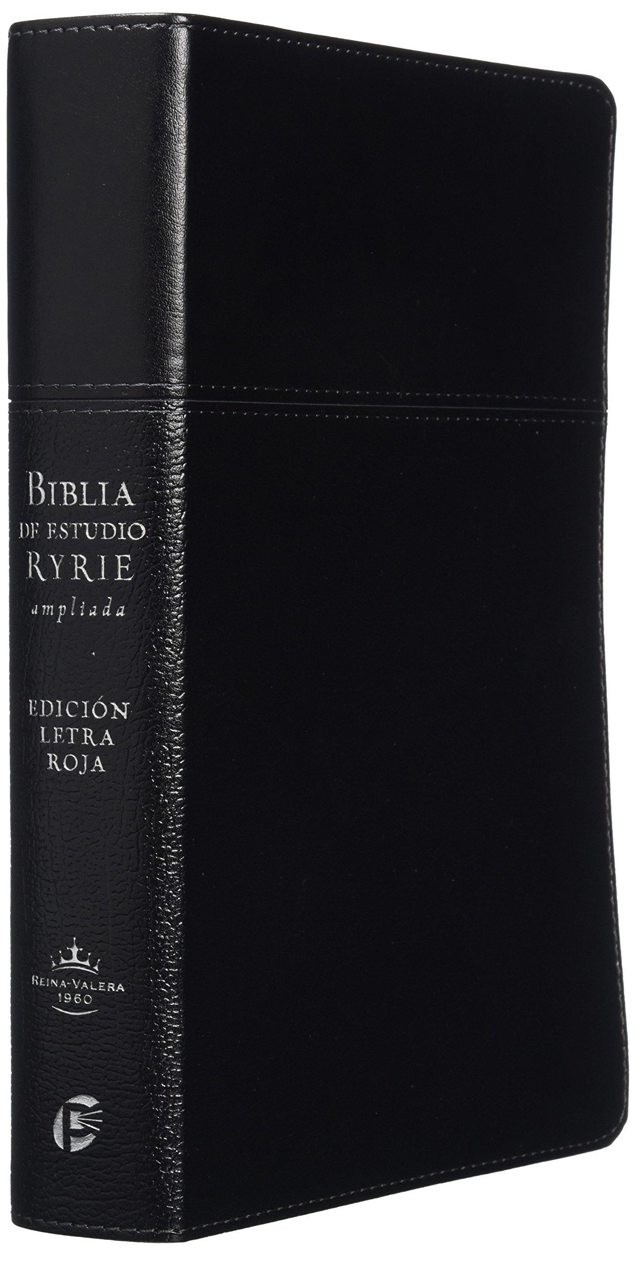 Cover of Biblia de estudio Ryrie ampliada: Duo-tono negro (Spanish Edition)