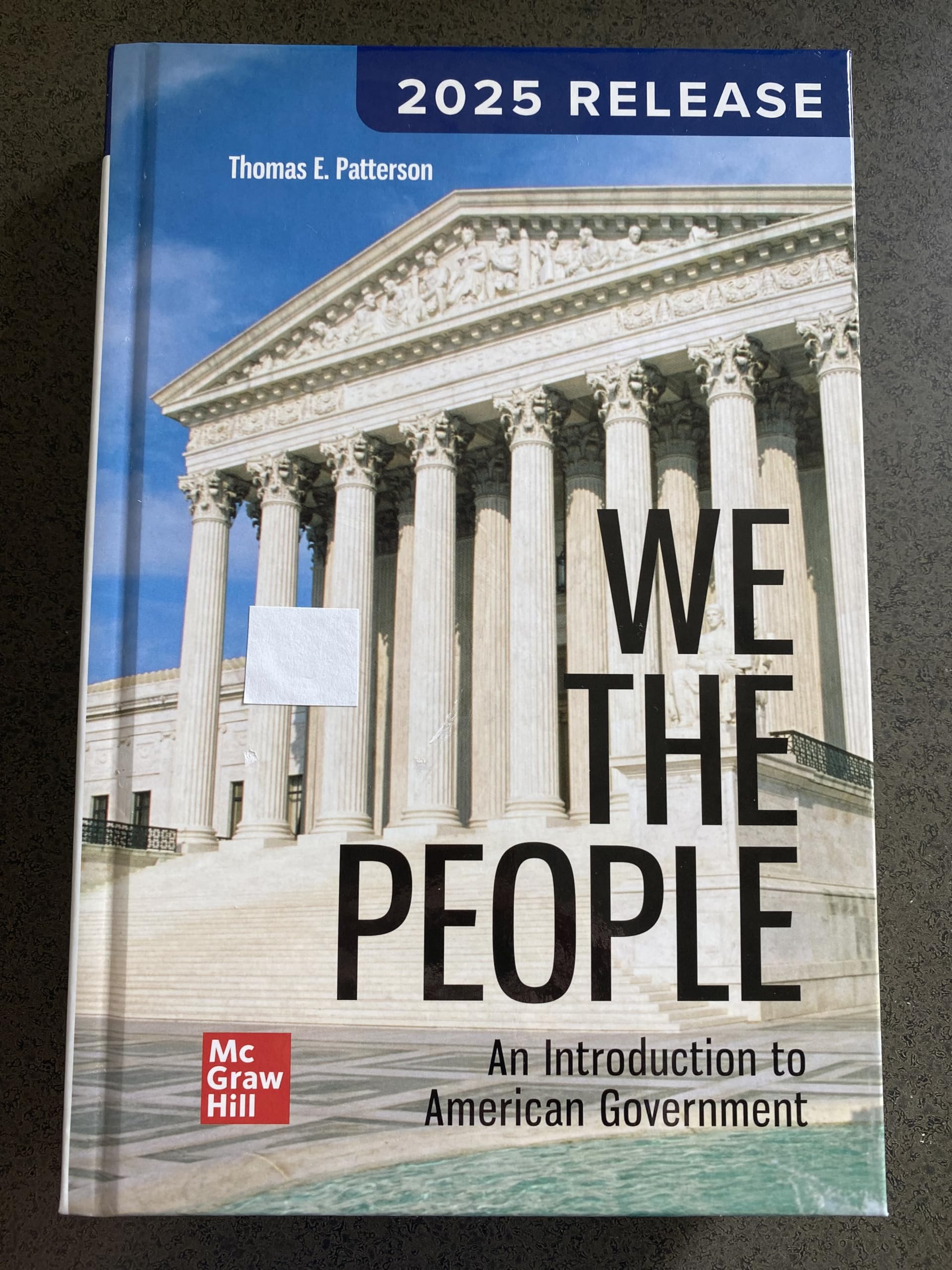 Cover of We the People: An Introduction to American Government (2025 Release)