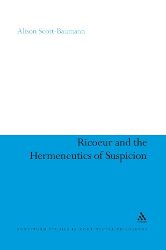 Cover of Ricoeur and the Hermeneutics of Suspicion (Bloomsbury Studies in Continental Philosophy)