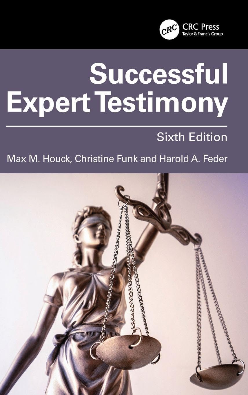 Cover of Successful Expert Testimony