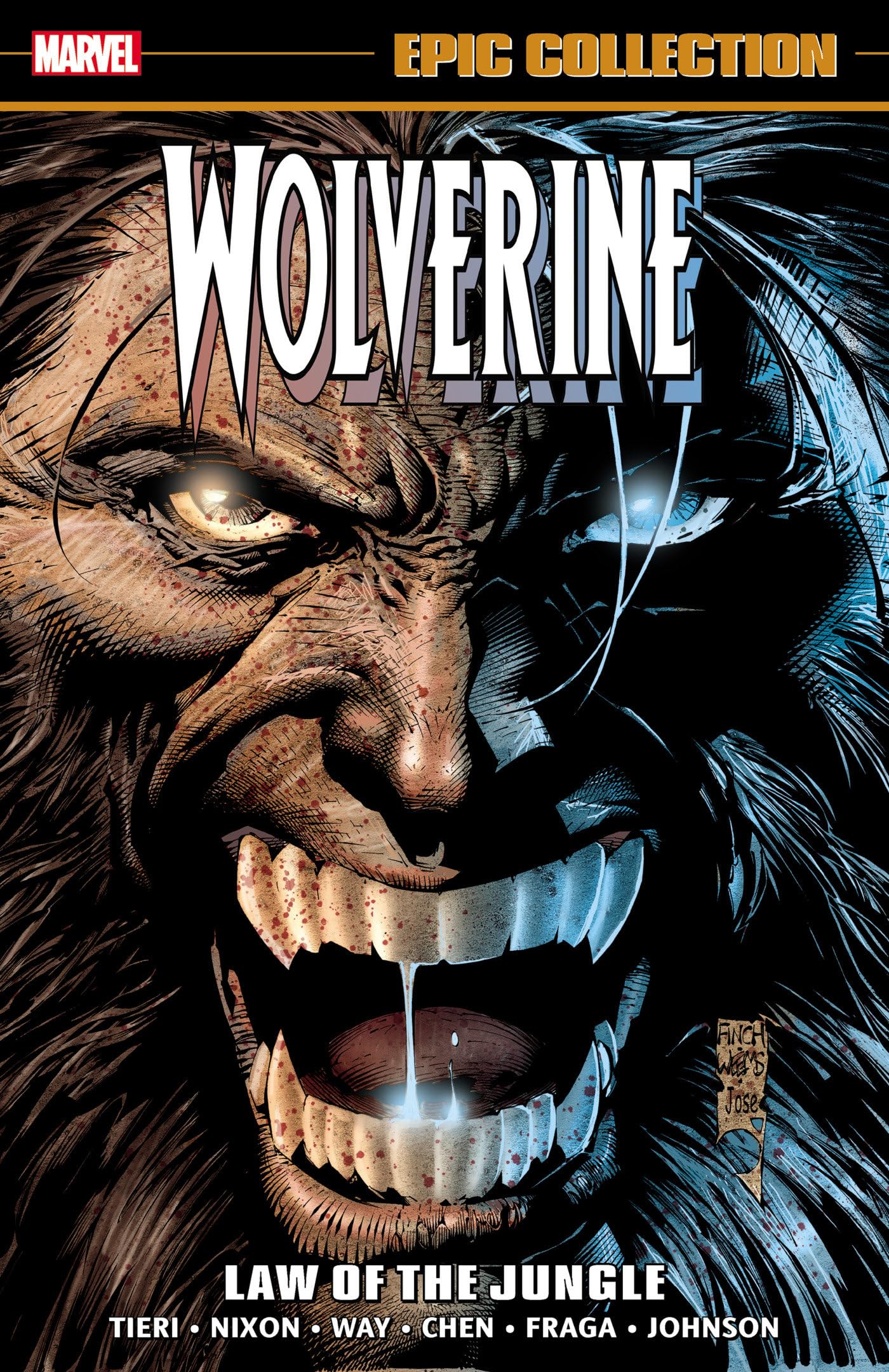 Cover of Wolverine Epic Collection: Law Of The Jungle (Marvel Wolverine)