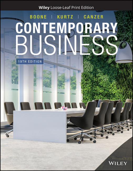 Cover of Contemporary Business