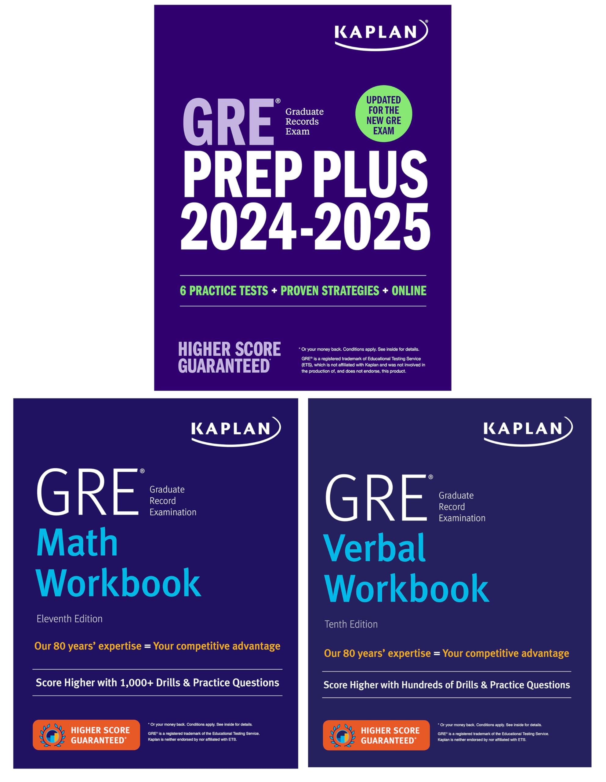 Cover of GRE Complete 2024-2025: Your All-in-One Solution for GRE Success (Kaplan Test Prep)