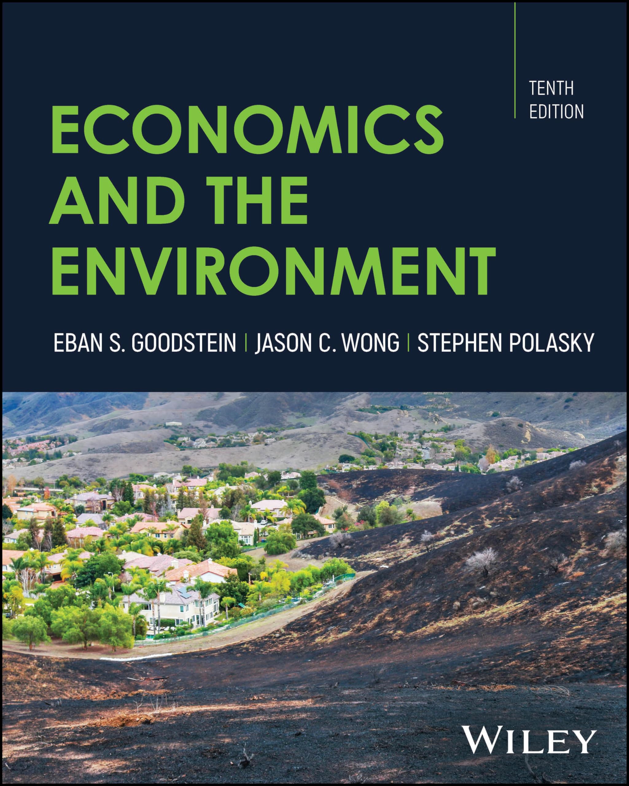Cover of Economics and the Environment