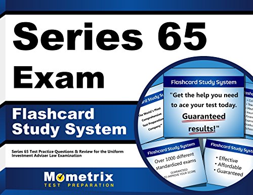 Cover of Series 65 Exam Flashcard Study System: Series 65 Test Practice Questions & Review for the Uniform Investment Adviser Law Examination (Cards)