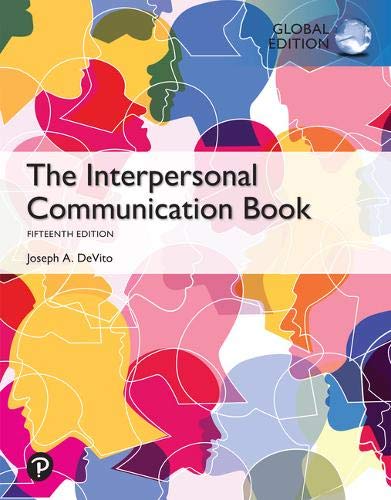 Cover of The Interpersonal Communication Book, Global Edition