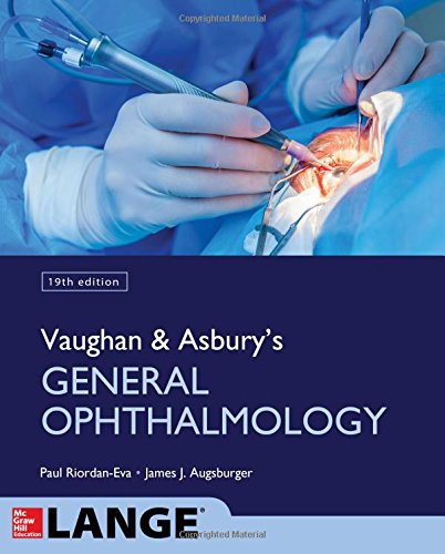 Cover of Vaughan & Asbury's General Ophthalmology, 19th Edition