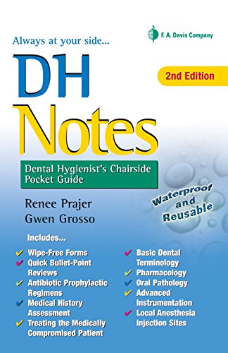 Cover of DH Notes: Dental Hygienist's Chairside Pocket Guide