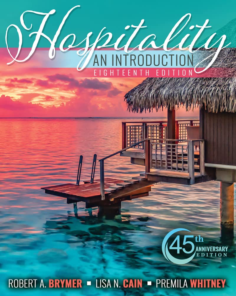 Cover of Hospitality: An Introduction