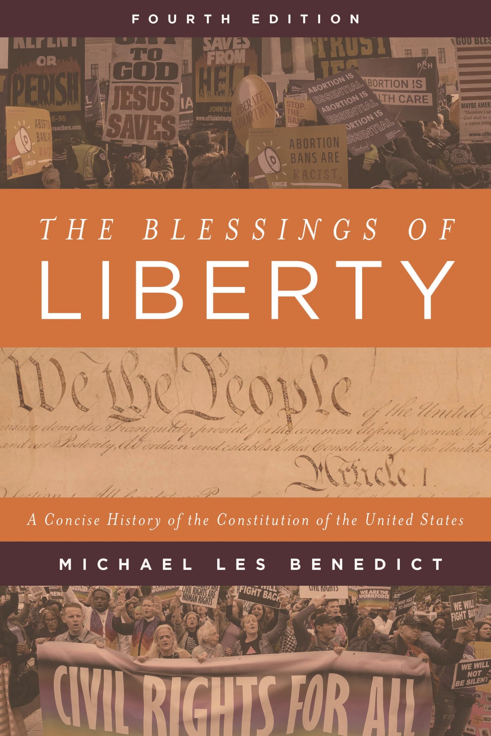 Cover of Blessings of Liberty: A Concise History of the Constitution of the United States