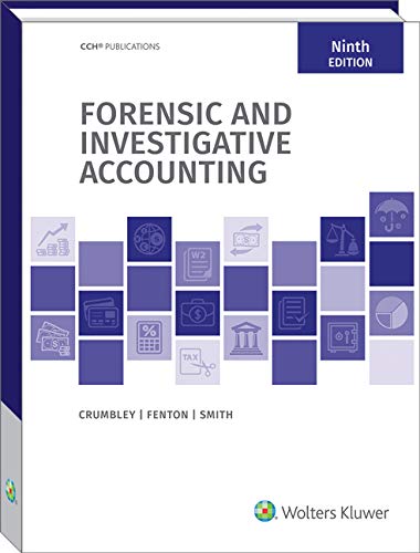 Cover of Forensic and Investigative Accounting (9th Edition)