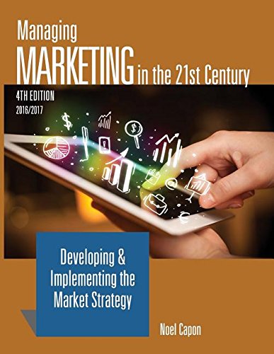 Cover of Managing Marketing in the 21st Century-4th edition