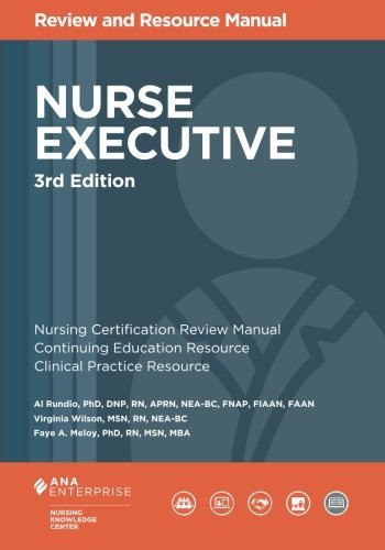Cover of Nurse Executive Review and Resource Manual, 3rd Edition