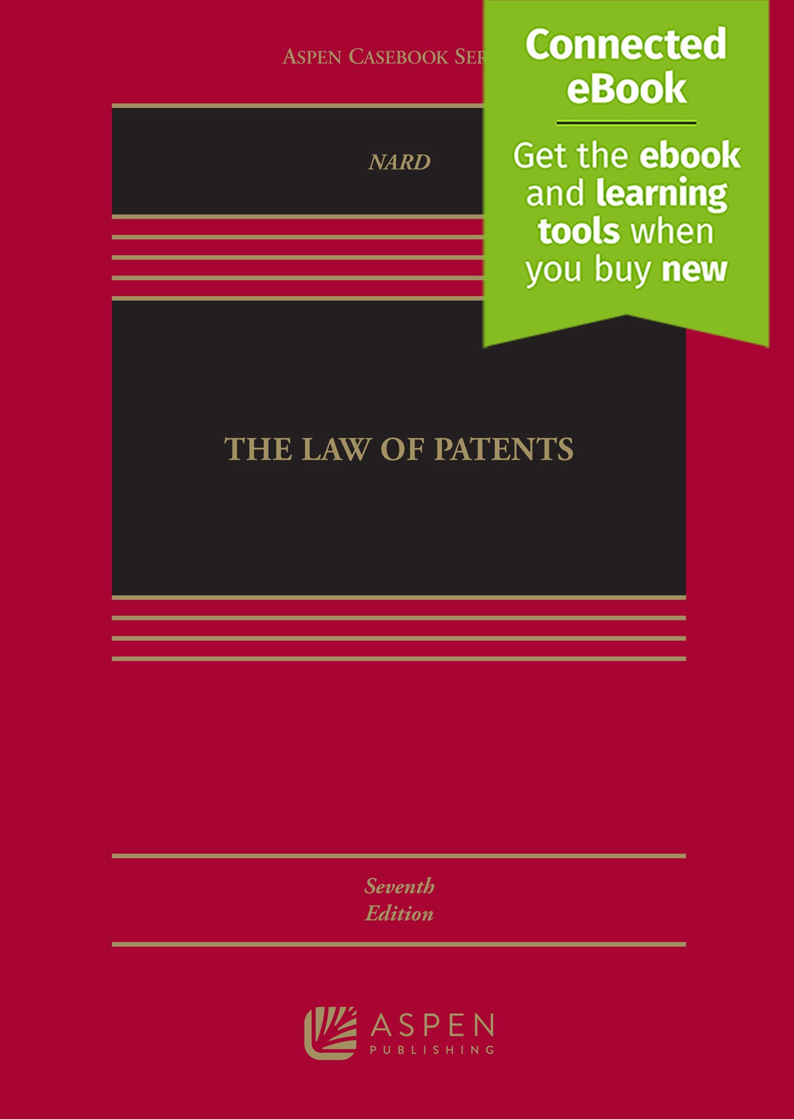 Cover of The Law of Patents: Connected Ebook (Aspen Casebook)