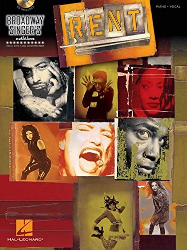 Cover of Rent: Broadway Singer's Edition (Book/CD)