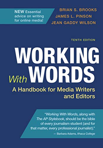 Cover of Working with Words: A Handbook for Media Writers and Editors