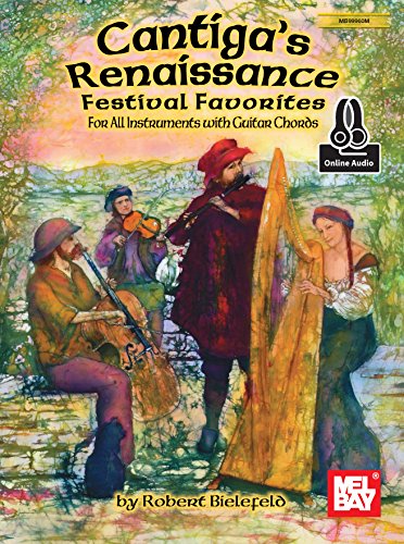 Cover of Cantiga's Renaissance Festival Favorites For All Instruments with Guitar Chords