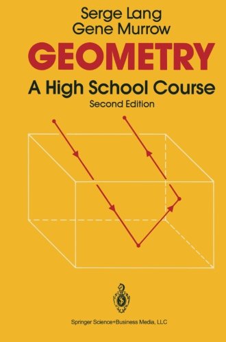 Cover of Geometry: A High School Course