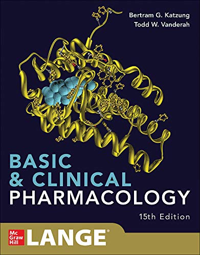 Cover of Basic and Clinical Pharmacology 15e