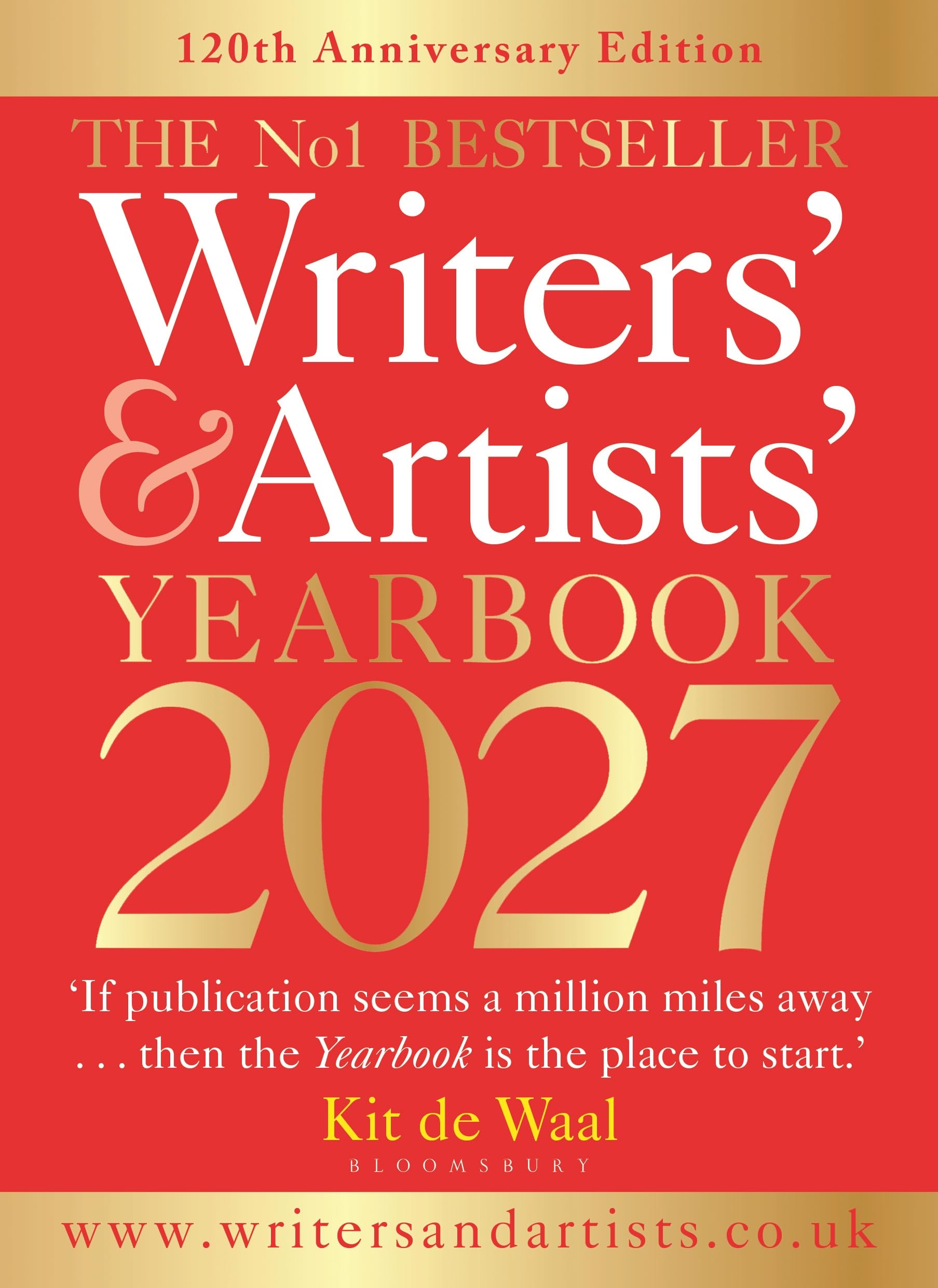 Cover of Writers' & Artists' Yearbook 2027: The best advice on how to write and get published