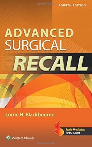 Cover of Advanced Surgical Recall, 4e (Recall Series)