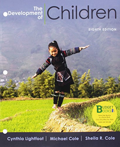 Cover of Loose-leaf Version for The Development of Children