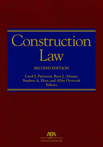 Cover of Construction Law, Second Edition