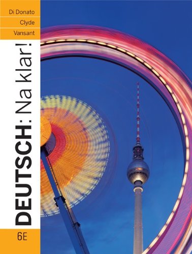 Cover of Deutsch: Na Klar! an Introductory German Course (Student Edition)