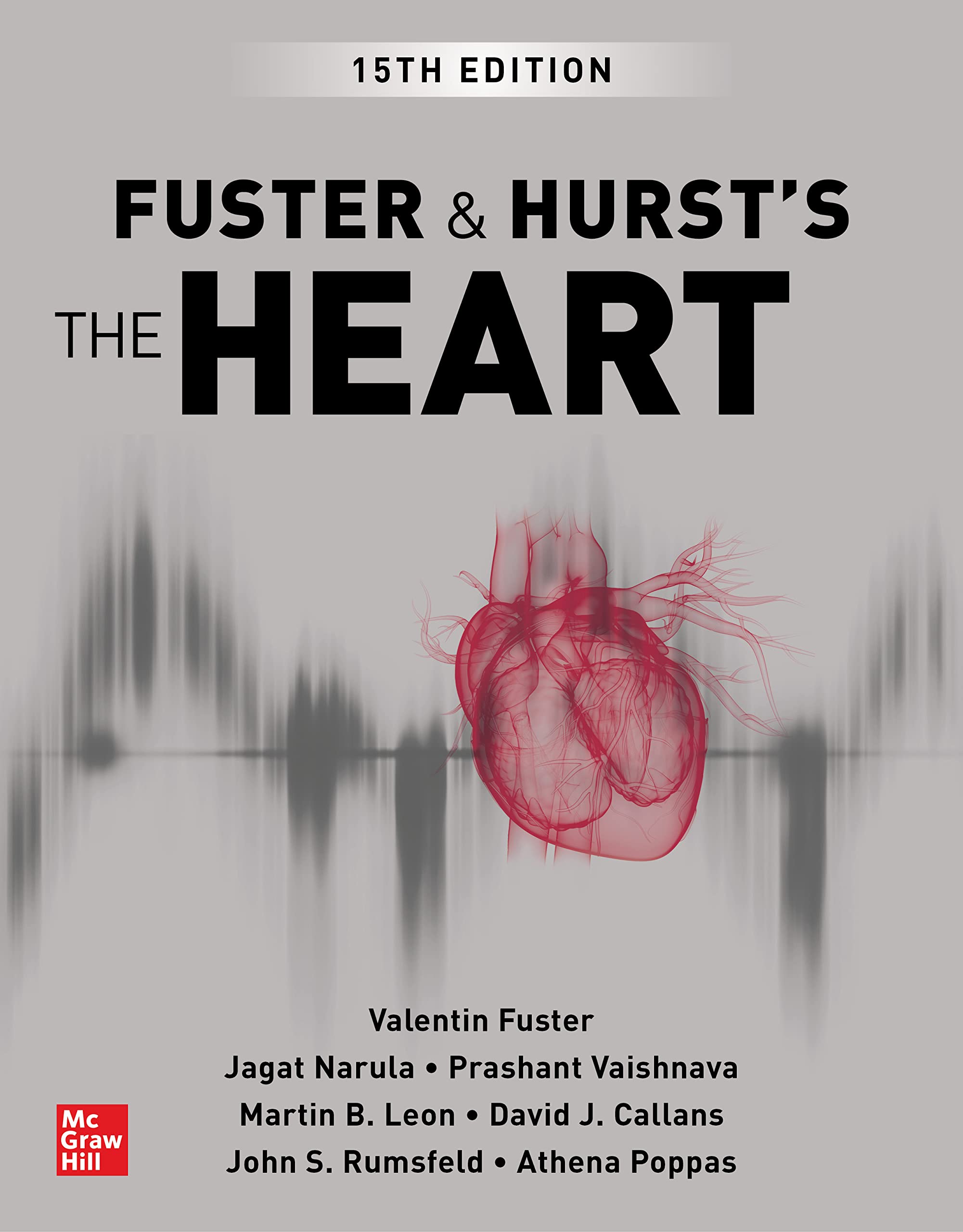 Cover of Fuster and Hurst's the Heart, 15th Edition
