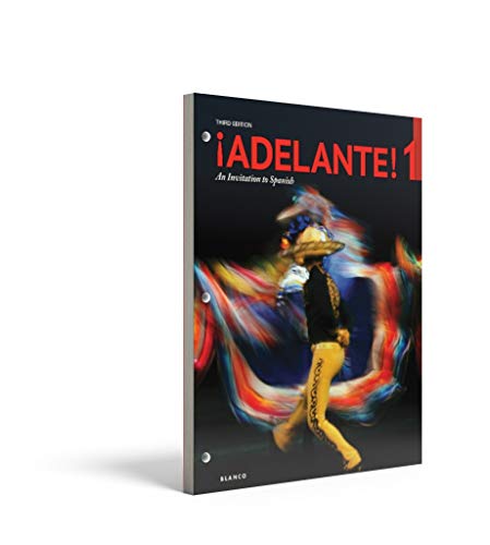 Cover of Adelante! Uno, 3rd Edition. Loose-leaf Student Textbook Supersite Code