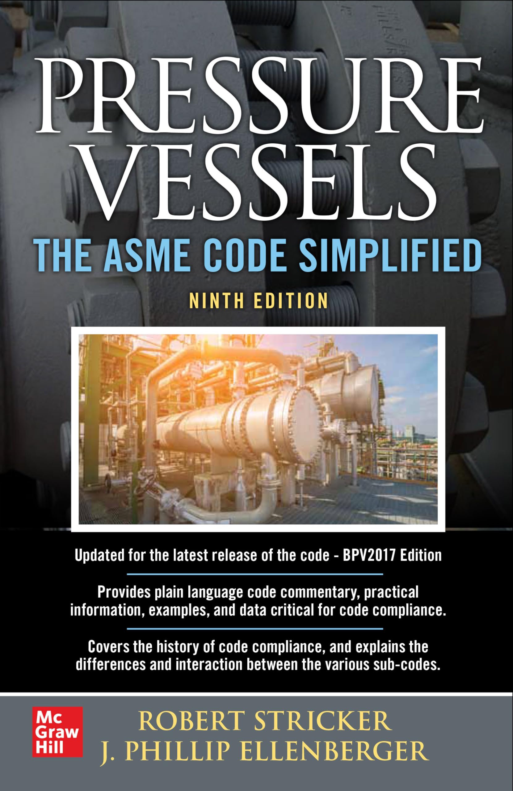 Cover of Pressure Vessels: The ASME Code Simplified, Ninth Edition