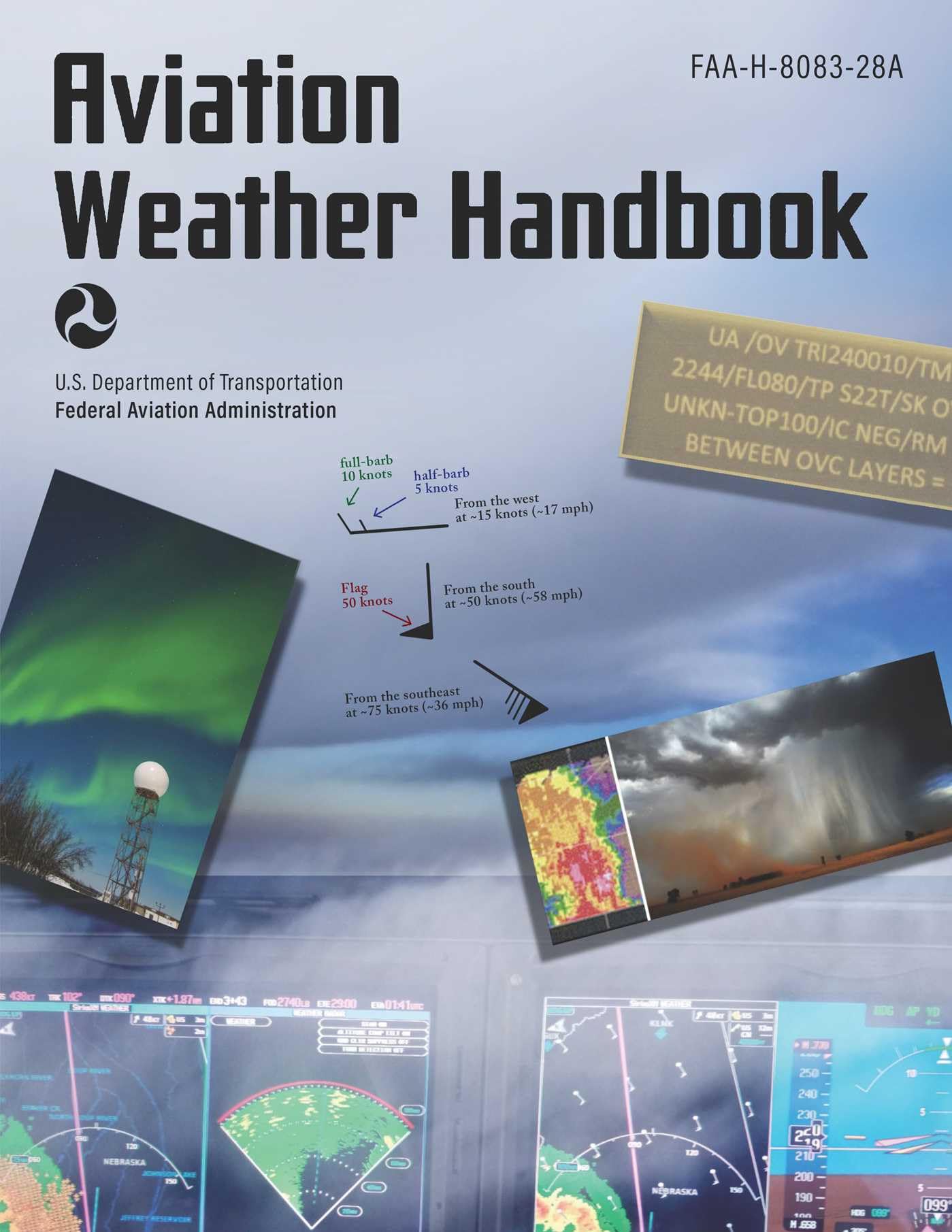 Cover of Aviation Weather Handbook (2025): FAA-H-8083-28A