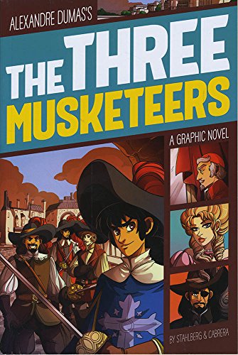 Cover of The Three Musketeers (Graphic Revolve: Common Core Editions)
