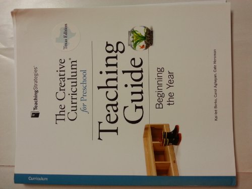 Cover of The Creative Curriculum for Preschool Teaching Guide Beginning the Year