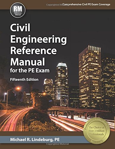 Cover of Civil Engineering Reference Manual for the PE Exam