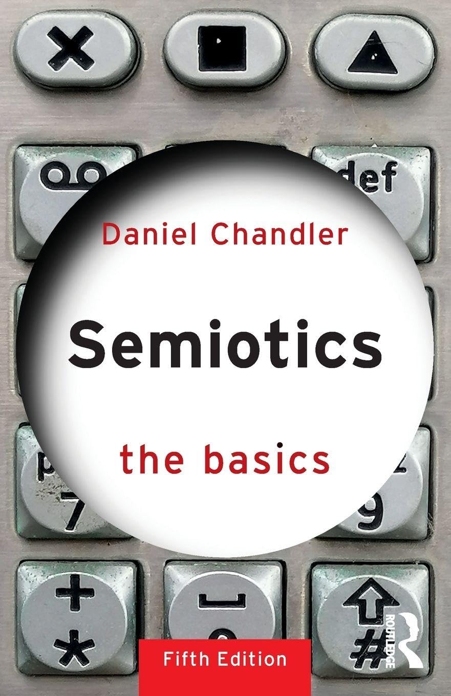 Cover of Semiotics: The Basics