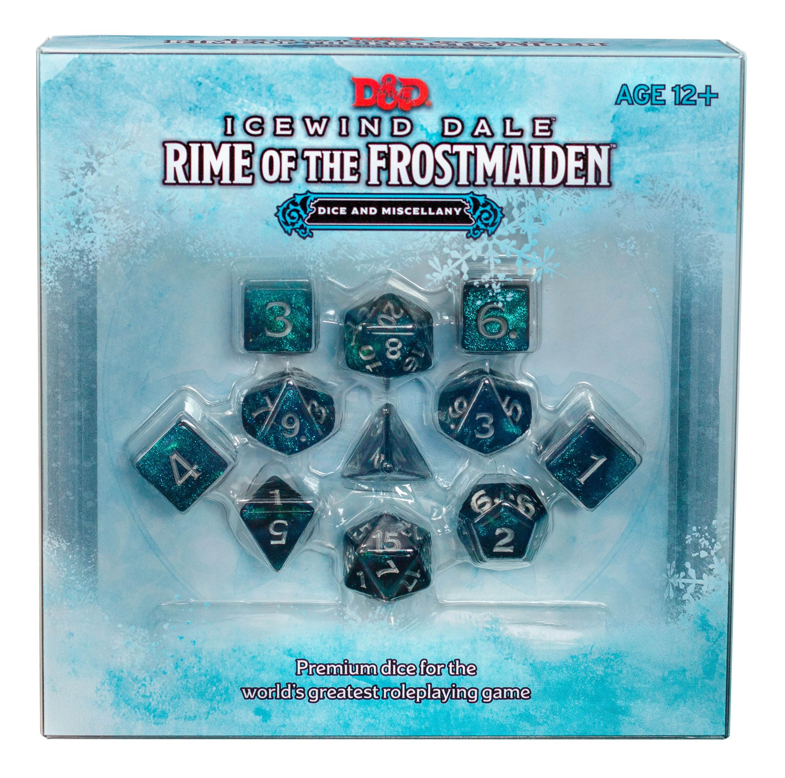 Cover of Icewind Dale: Rime of the Frostmaiden Dice and Miscellany (D&D Accessory)