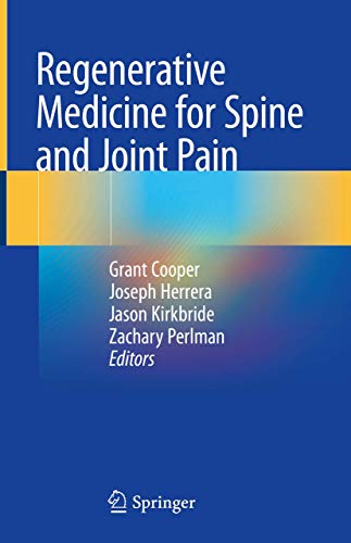Cover of Regenerative Medicine for Spine and Joint Pain