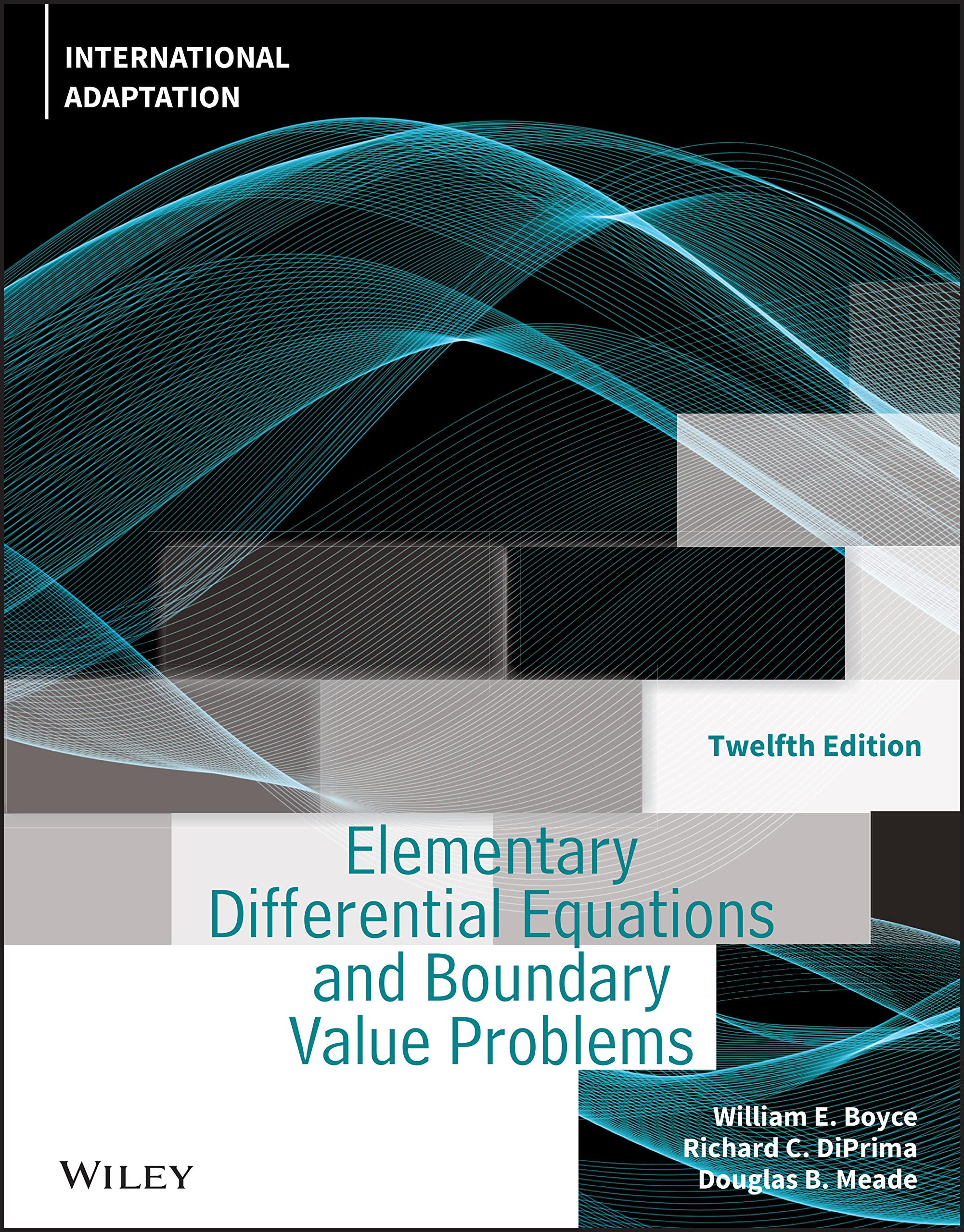 Cover of Elementary Differential Equations and Boundary Value Problems, International Adaptation