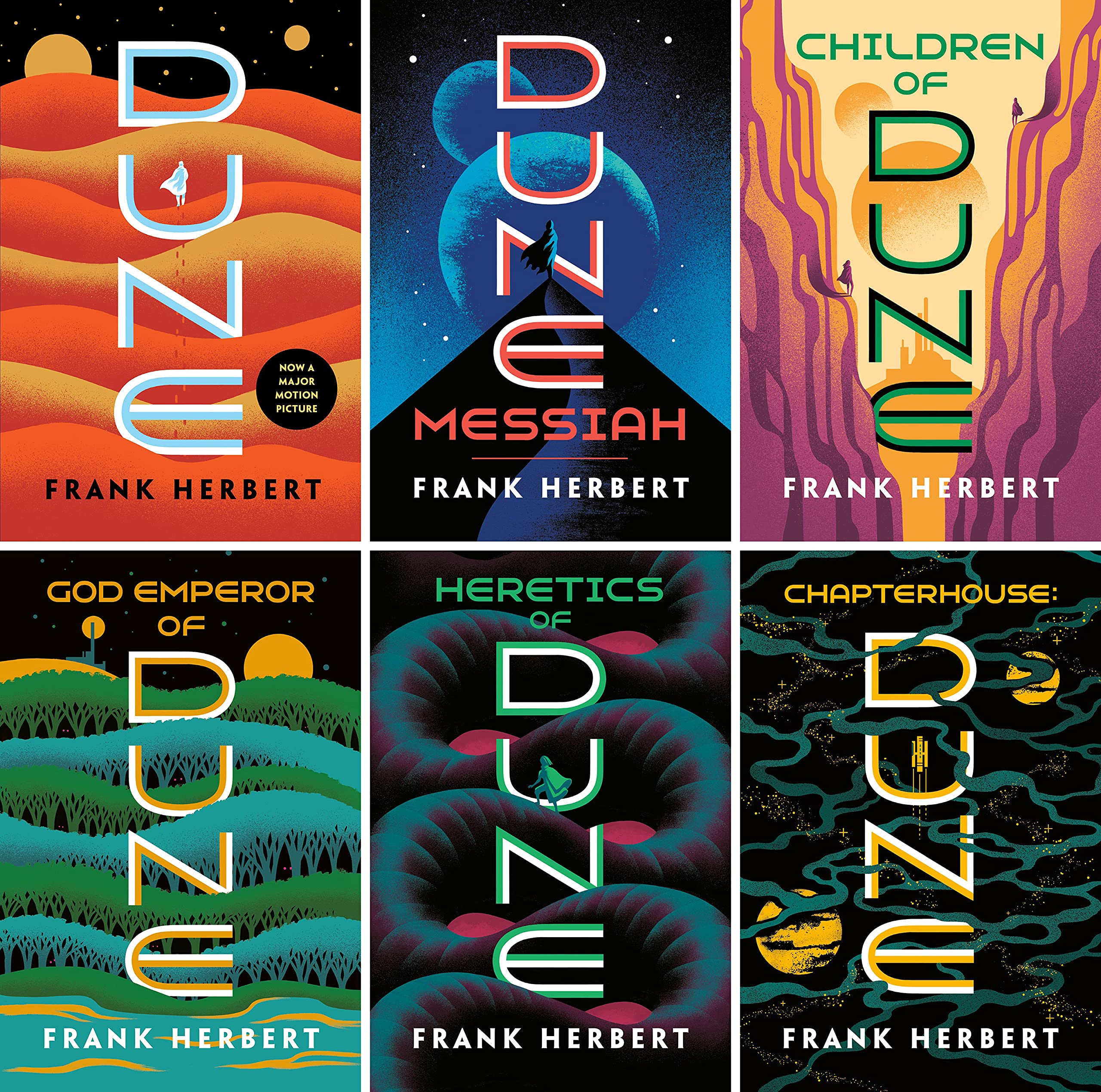 Cover of Dune Complete Series Set, 6 Books (Trade Paperback)
