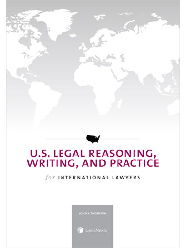 Cover of U.S. Legal Reasoning, Writing, and Practice for International Lawyers (2014)