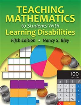 Cover of Teaching Mathematics to Students With Learning Disabilities