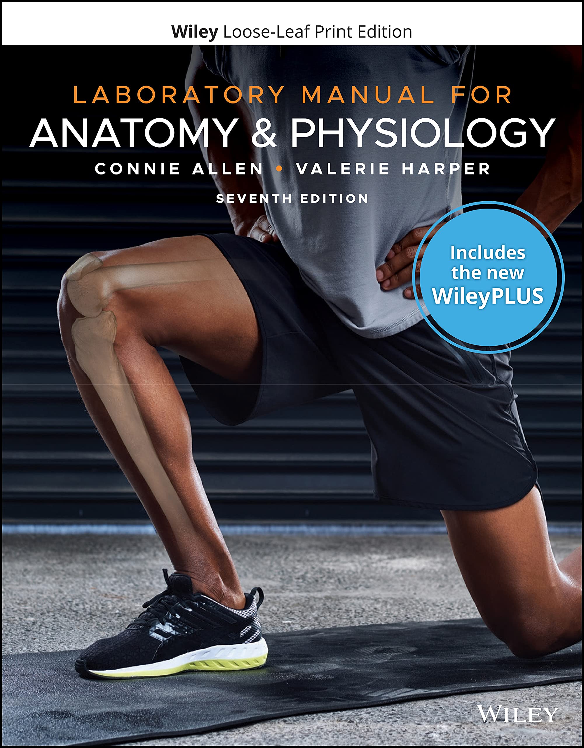 Cover of Laboratory Manual for Anatomy and Physiology, 7e WileyPLUS Card with Loose-Leaf Set