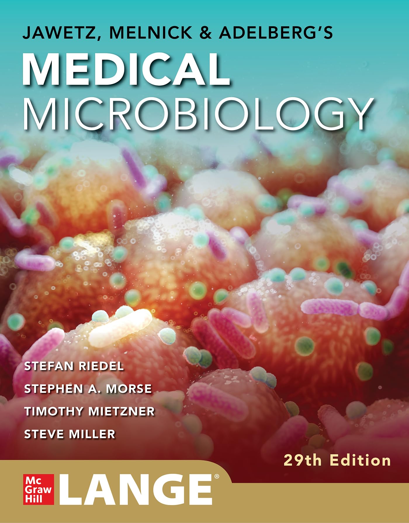 Cover of Jawetz, Melnick & Adelberg's Medical Microbiology Twenty-Ninth Edition