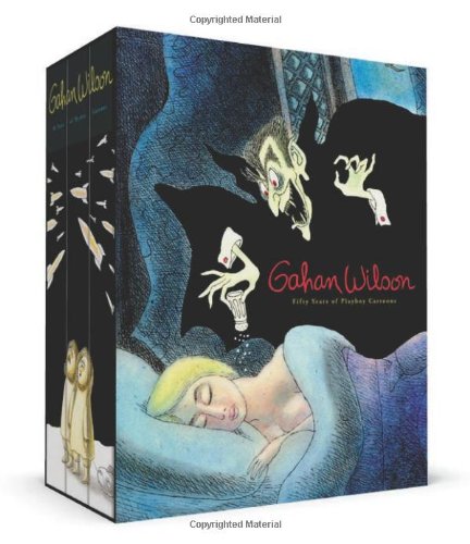 Cover of Gahan Wilson: 50 Years of Playboy Cartoons (Three-Book Slipcased Set)