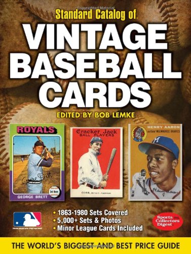 Cover of Standard Catalog of Vintage Baseball Cards