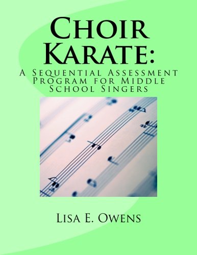 Cover of Choir Karate:: A Sequential Assessment Program for Middle School Singers